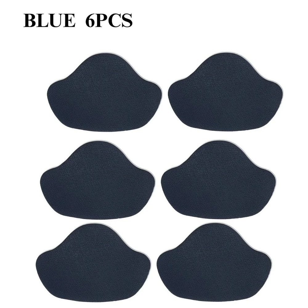 Sneaker Heel Repair Patches Wear Resistant Shoe Heel Protector Stickers Set Of 6 4