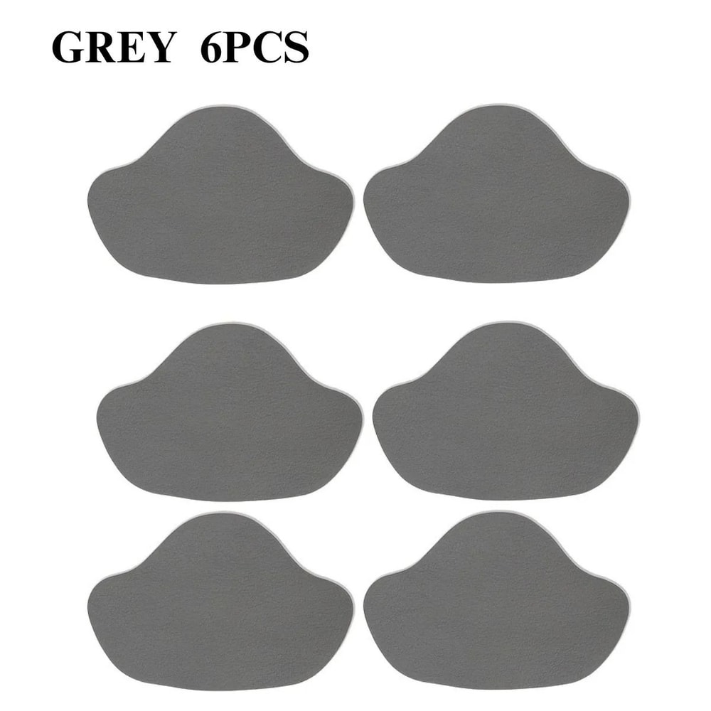 Sneaker Heel Repair Patches Wear Resistant Shoe Heel Protector Stickers Set Of 6 3