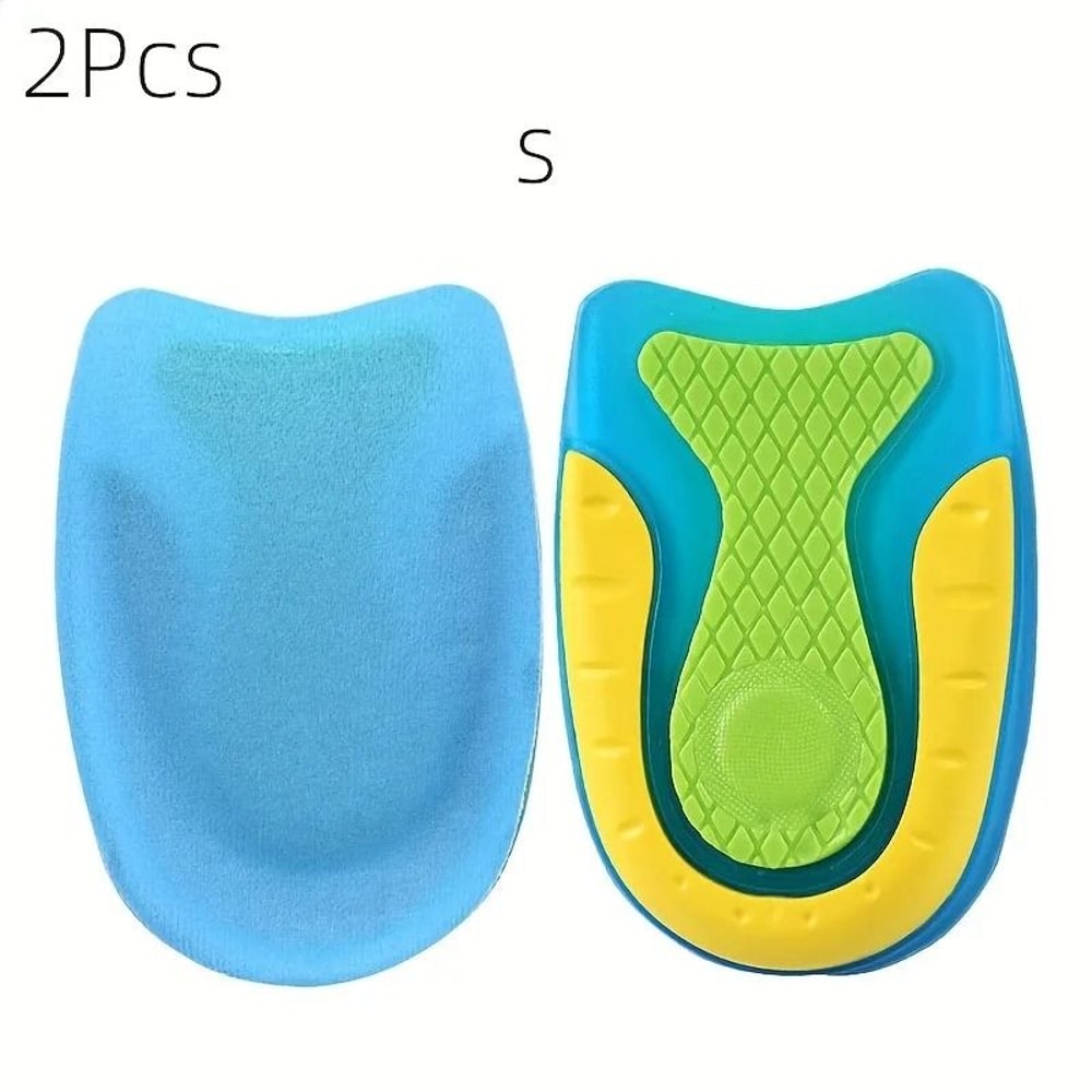 Silicone Heel Pads Soft Shock Absorbing Shoe Inserts For Men And Women 1