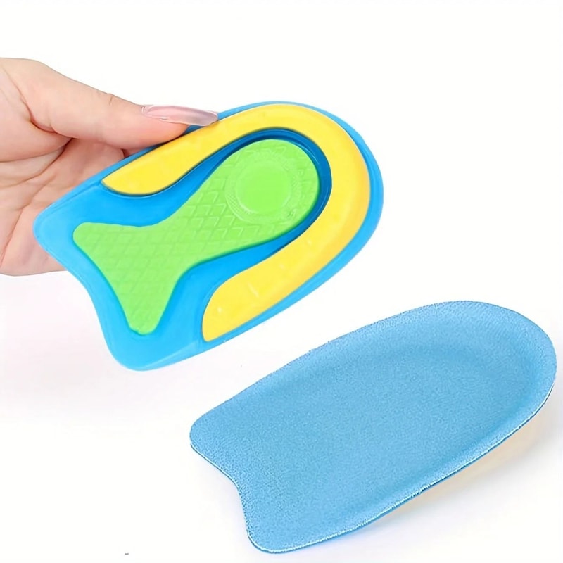 Silicone Heel Pads Soft Shock Absorbing Shoe Inserts For Men And Women 5