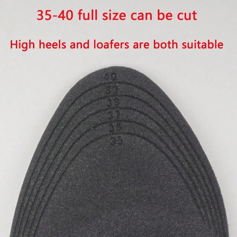 5D Memory Foam Shoe Insoles Thick Shock Absorbing Cushions For Running And Sneakers 1