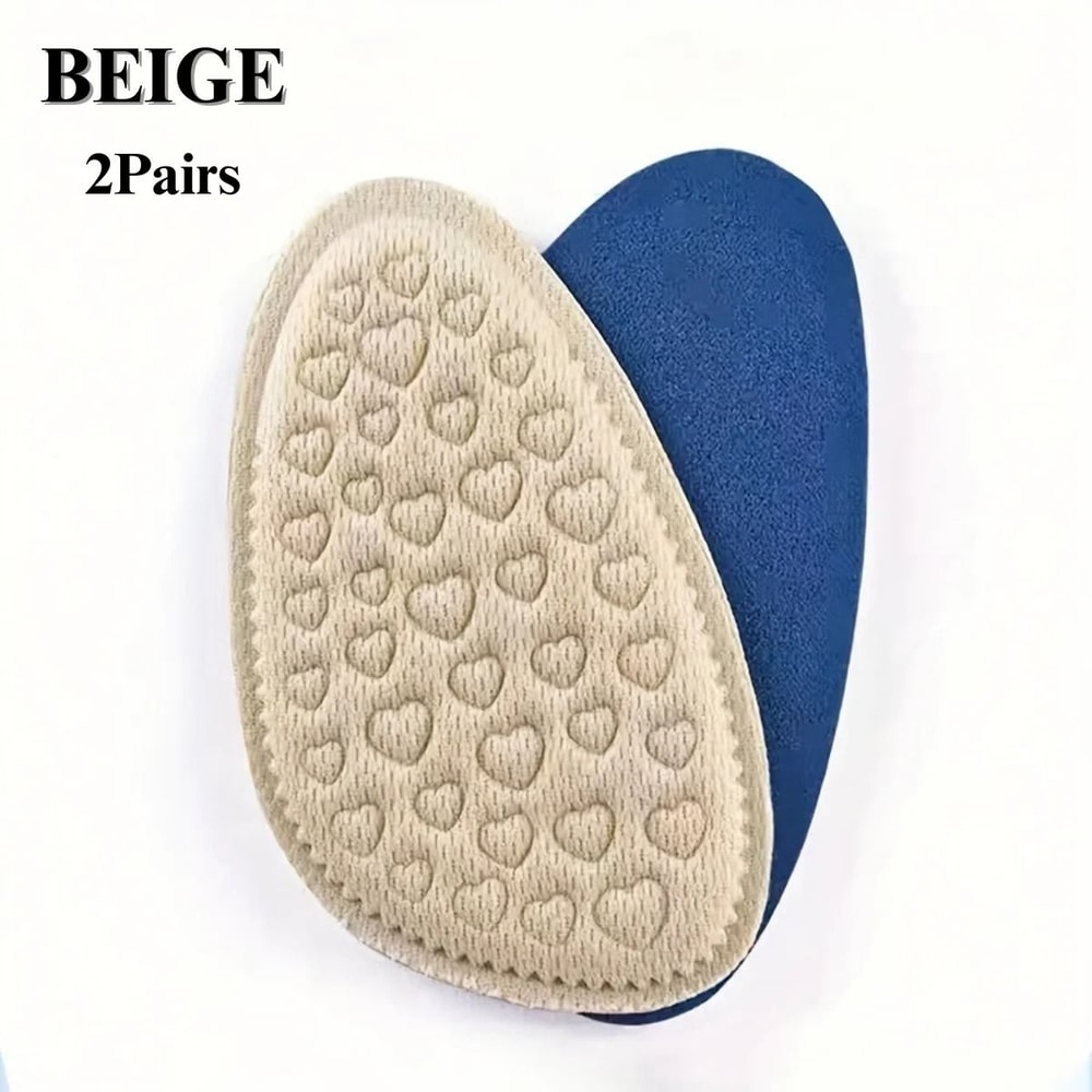 Soft Round Toe Anti Pain Insoles Non Slip Cushion Inserts For High Heels And Casual Shoes 2