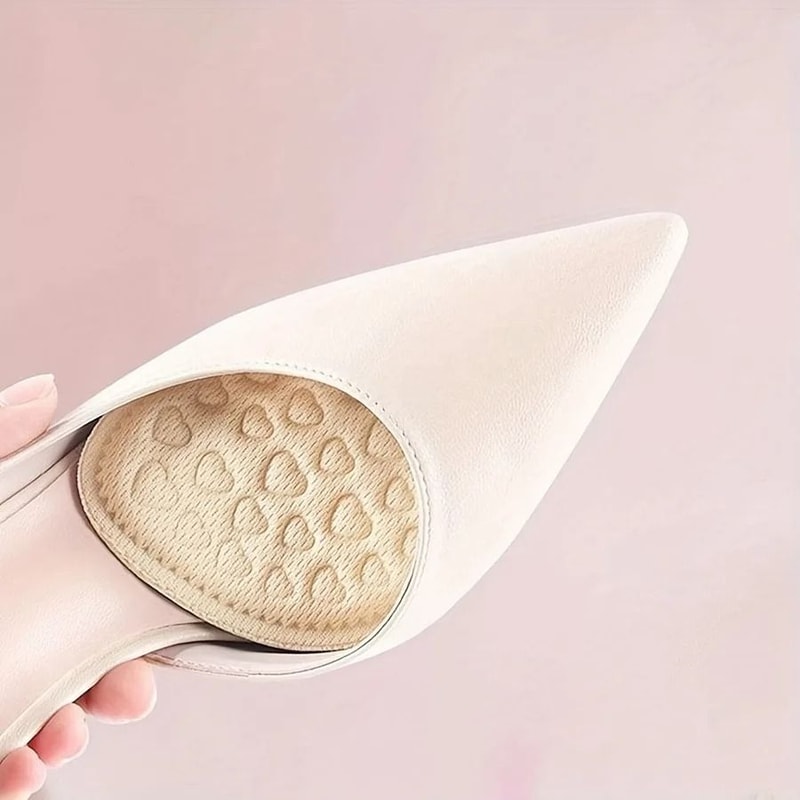Soft Round Toe Anti Pain Insoles Non Slip Cushion Inserts For High Heels And Casual Shoes 6