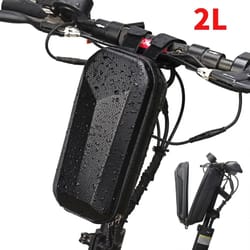 electric scooter front storage bag eva hard shell waterproof carry case