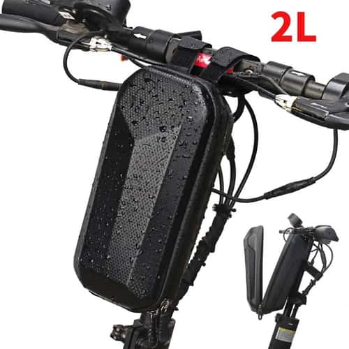 Electric Scooter Front Storage Bag EVA Hard Shell Waterproof Carry Case