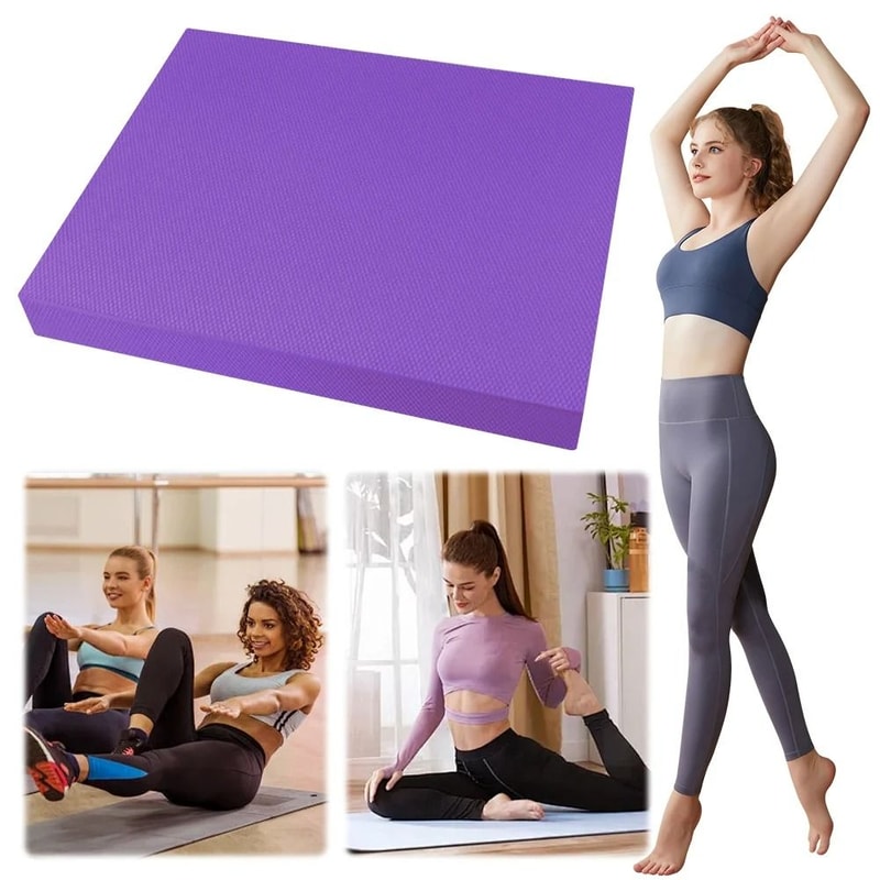 Yoga Balance Pad Anti Slip Fitness Cushion For Balance Training And Stability 0