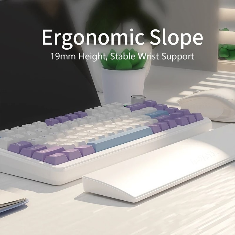 Memory Foam Mouse Wrist Rest Ergonomic Hand Support Pad With Anti Slip Base 6