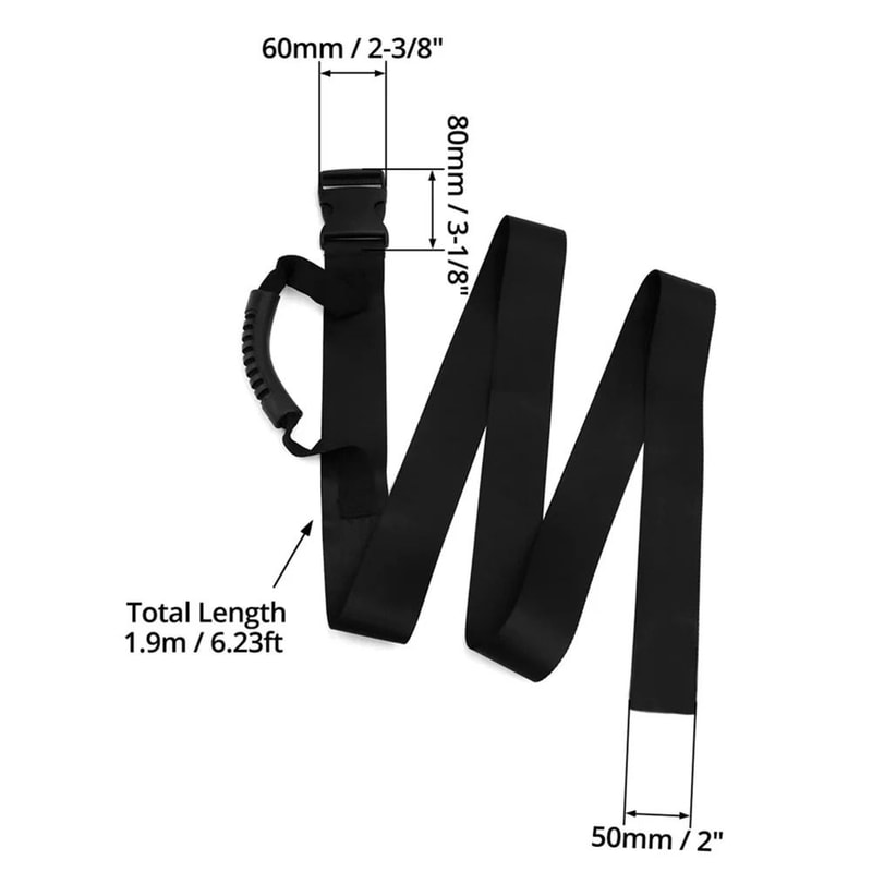 Heavy Object Moving Strap With Handle Portable Lifting And Carrying Belt 4