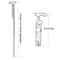 Aluminum Alloy Trekking Poles Ultralight Adjustable Nordic Walking Sticks 5