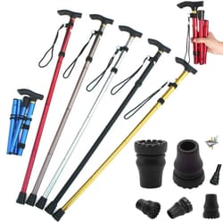 aluminum alloy trekking poles ultralight adjustable nordic walking sticks