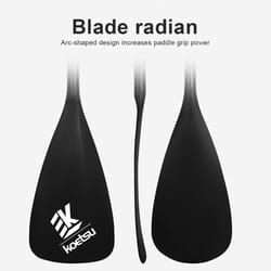adjustable 3 piece sup paddle aluminum alloy stand up paddleboard oar