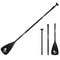 Adjustable 3 Piece SUP Paddle Aluminum Alloy Stand Up Paddleboard Oar 1
