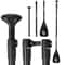 Adjustable 3 Piece SUP Paddle Aluminum Alloy Stand Up Paddleboard Oar 3