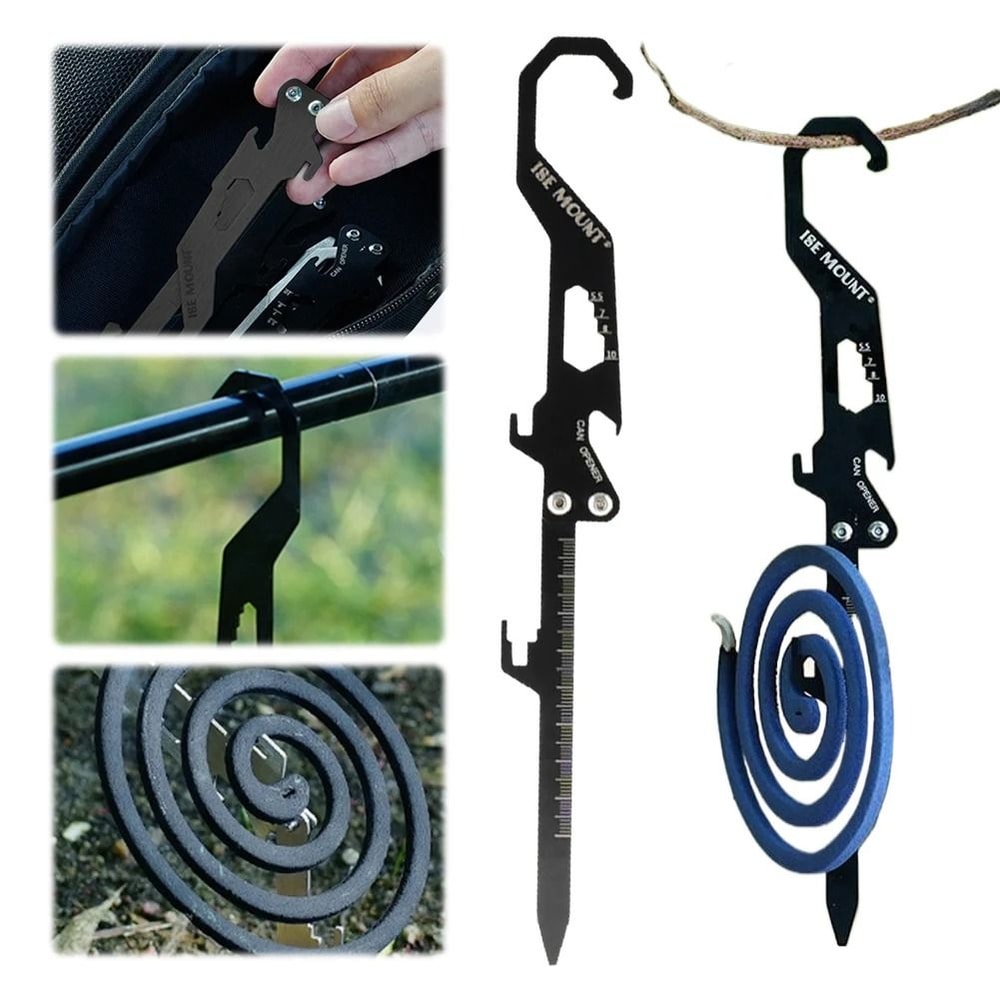 Foldable Stainless Steel Camping Stakes Heavy Duty Tent Pegs For Outdoor Use 5