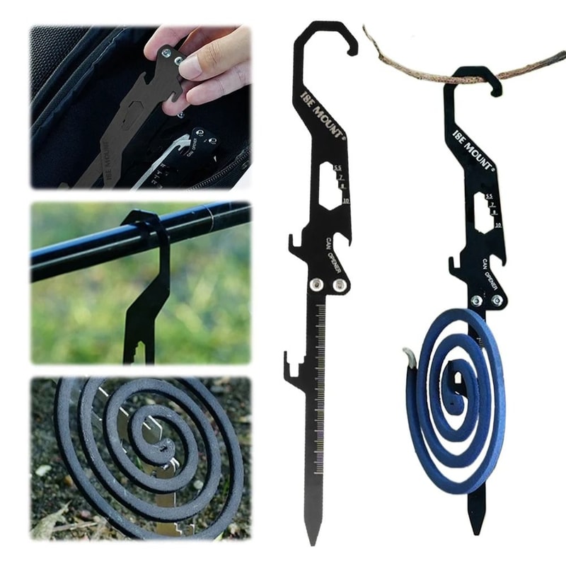 Foldable Stainless Steel Camping Stakes Heavy Duty Tent Pegs For Outdoor Use 5