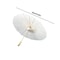 White Paper Wedding Umbrella With Wooden Handle DIY Photography Prop 7