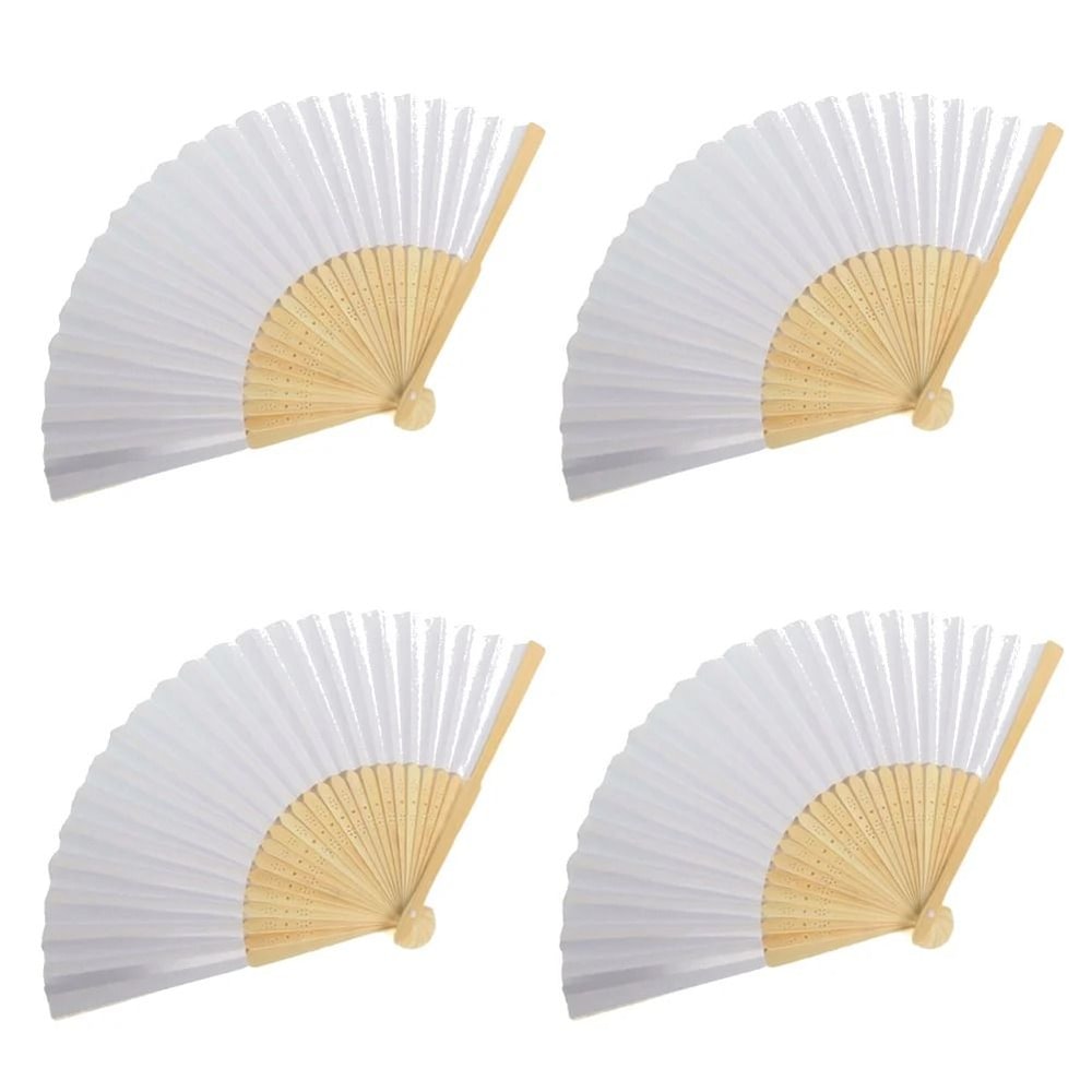 White Paper Wedding Umbrella With Wooden Handle DIY Photography Prop 4