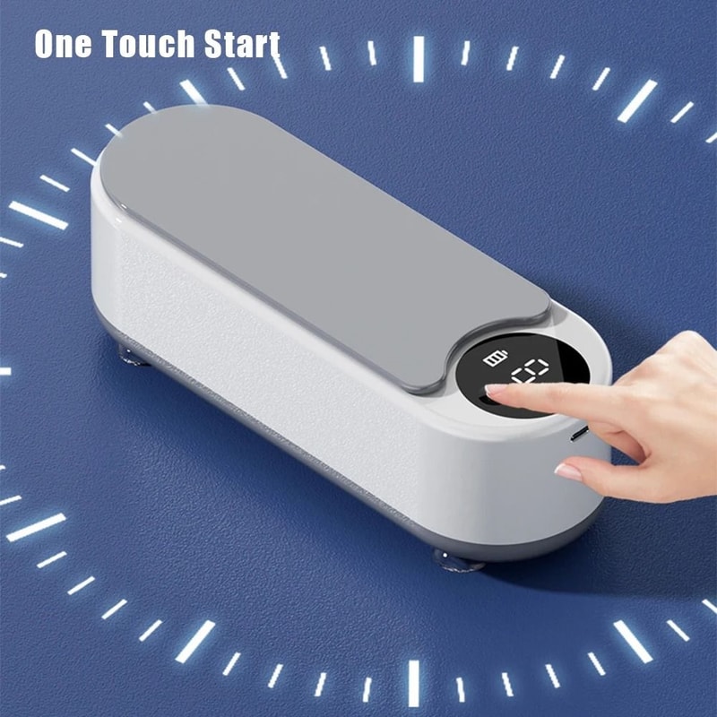 Ultrasonic Jewelry Cleaner Portable High Frequency Cleaning Machine 0