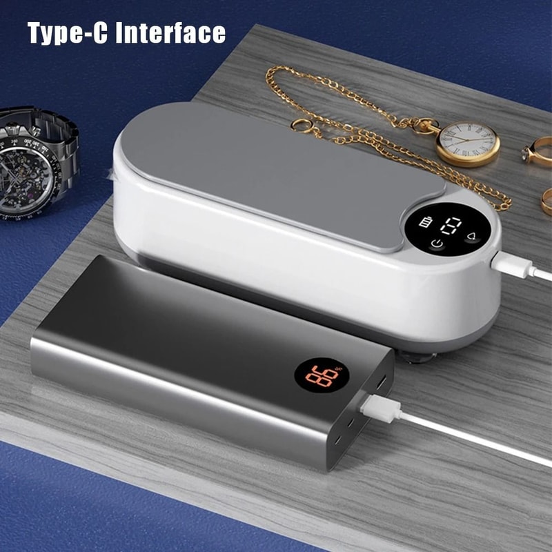 Ultrasonic Jewelry Cleaner Portable High Frequency Cleaning Machine 4