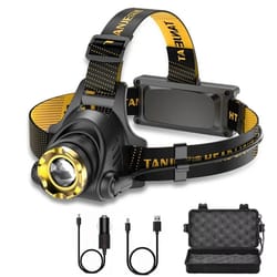 super bright led headlamp usb rechargeable waterproof outdoor headlight