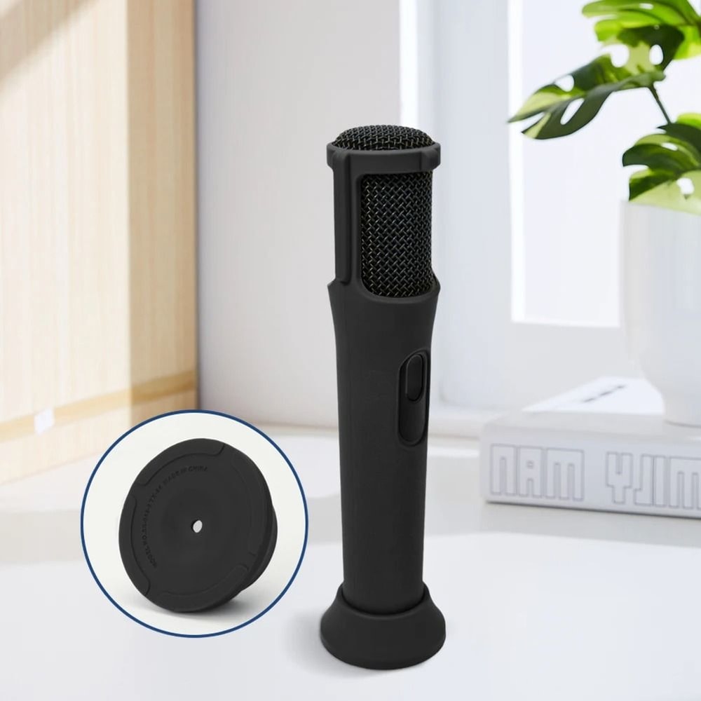 Silicone Anti Rolling Microphone Case Protective Sleeve For JBL PartyBox Mic 0
