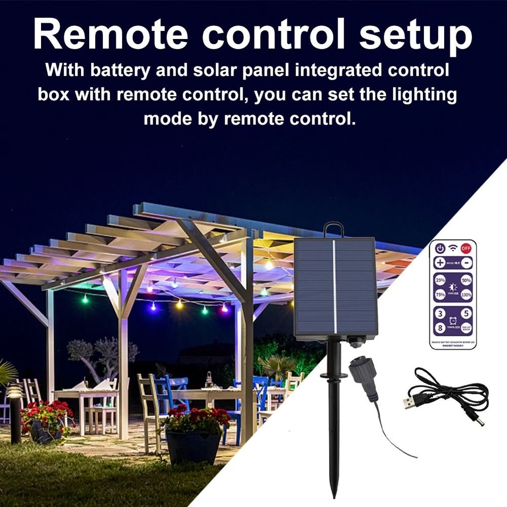 Lithium Powered LED Light Controller With Remote For LED Strip And String Lights 4