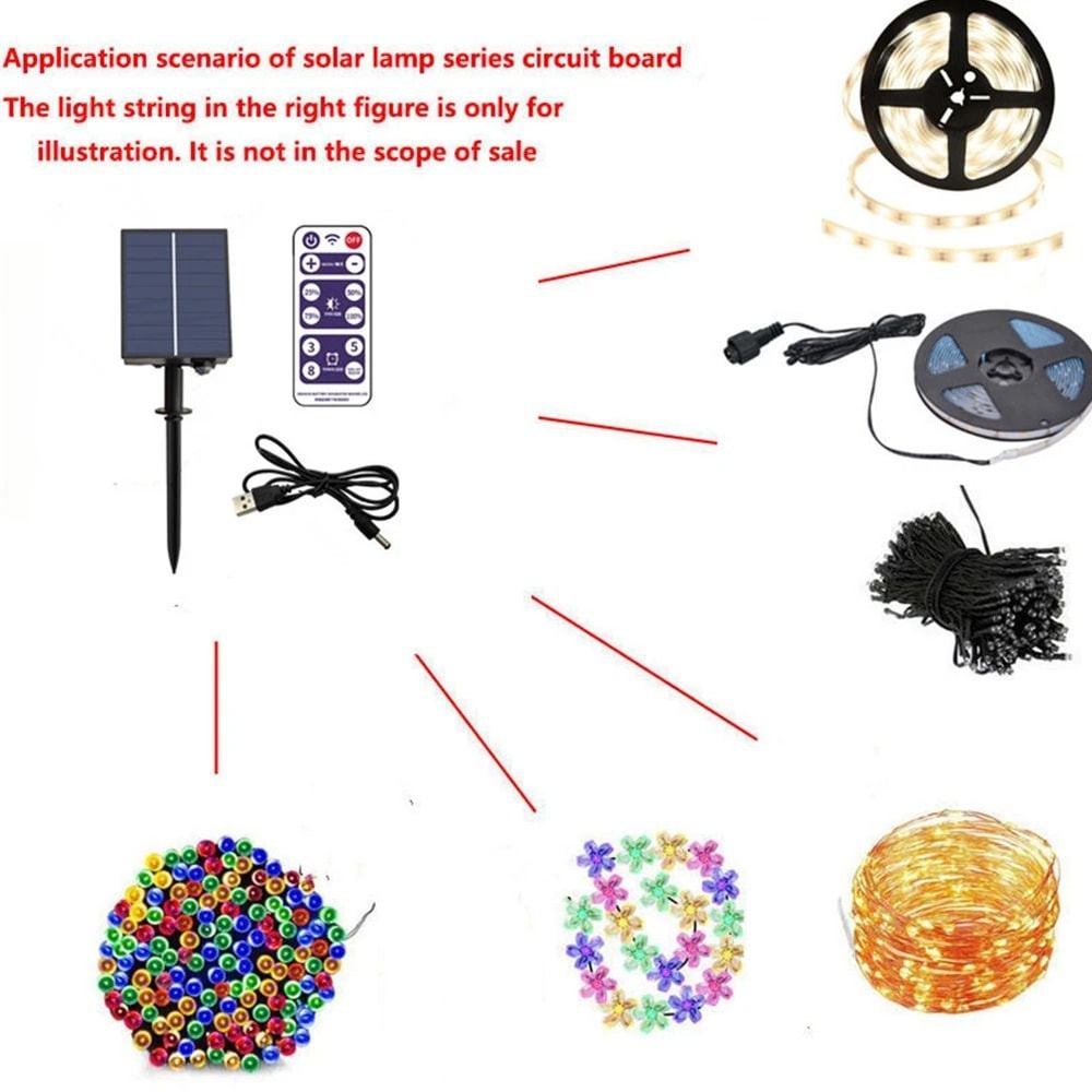 Lithium Powered LED Light Controller With Remote For LED Strip And String Lights 5