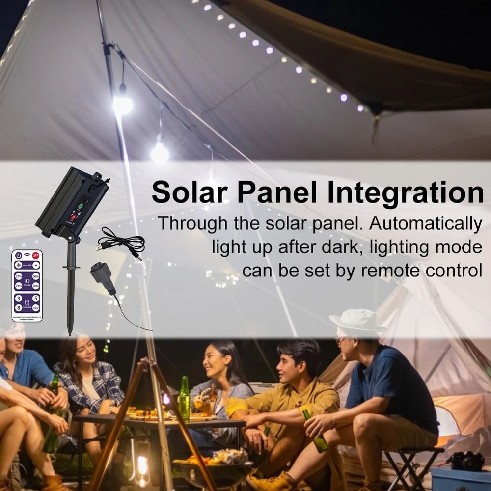 Lithium Powered LED Light Controller With Remote For LED Strip And String Lights 6