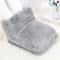 USB Electric Foot Warmer Slippers Soft Plush Heating Pad For Men And Women 8