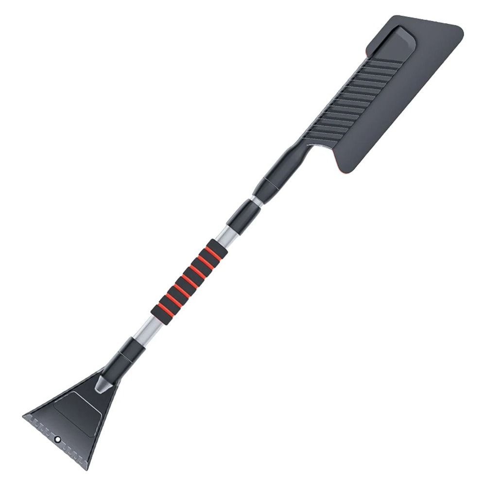 3 In 1 Car Snow Shovel And Windshield Ice Scraper With Defrost Broom 3