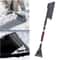 3 In 1 Car Snow Shovel And Windshield Ice Scraper With Defrost Broom 7