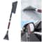 3 In 1 Car Snow Shovel And Windshield Ice Scraper With Defrost Broom 0