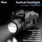 800LM Tactical Handgun Light With USB Recharge And Picatinny Rail Mount 7