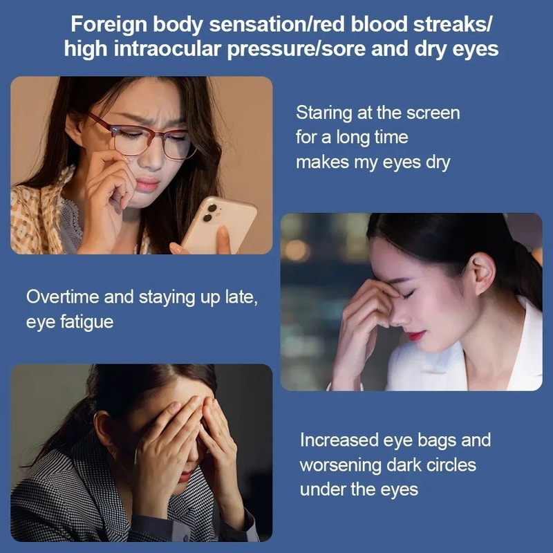 Smart Heated Eye Massager With Mist Function For Eye Relaxation And Daily Eye Care 5