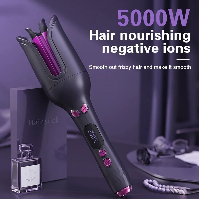 Automatic Rotary Curling Iron With 32mm Barrel And Negative Ion Technology 1