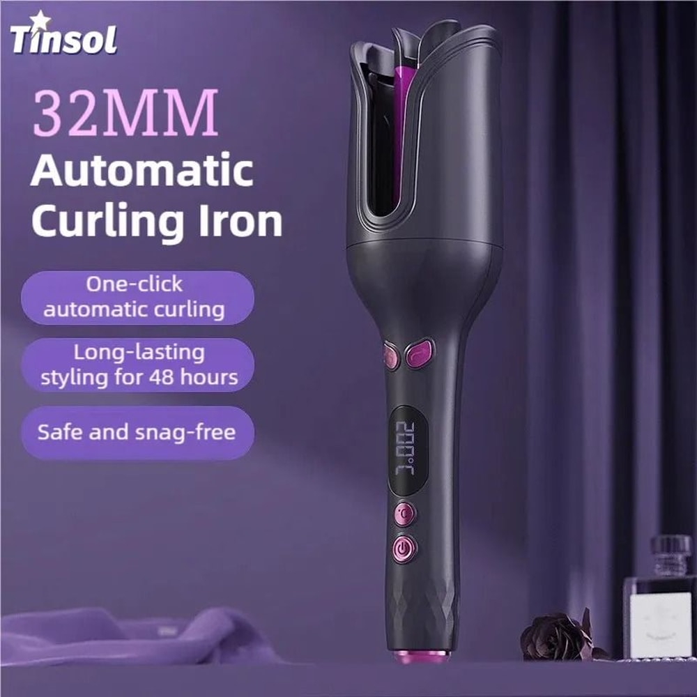 Automatic Rotary Curling Iron With 32mm Barrel And Negative Ion Technology 6