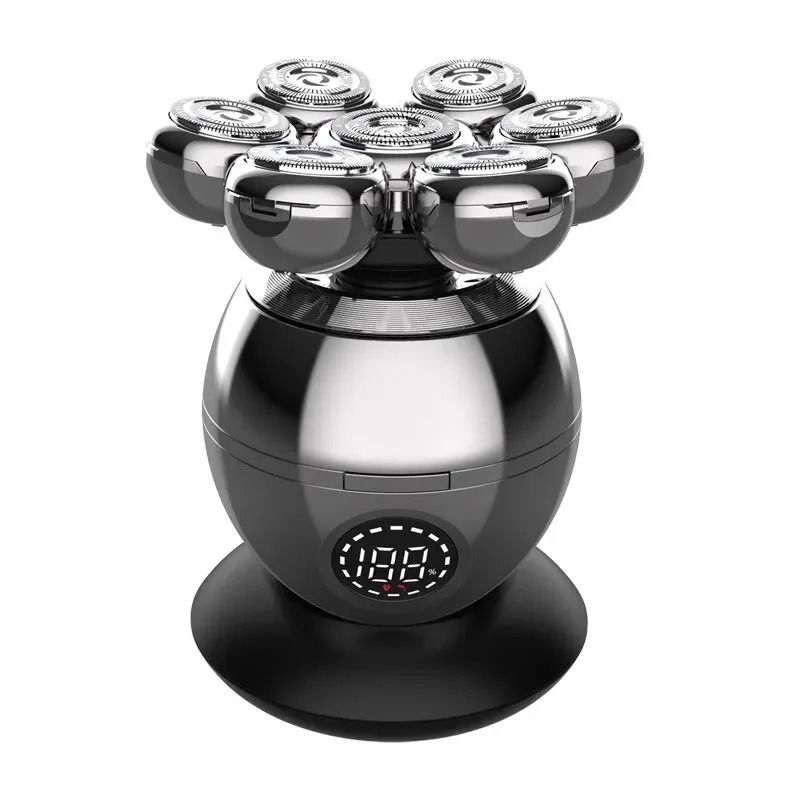 7D Floating Head Electric Shaver Waterproof Beard And Head Trimmer 0