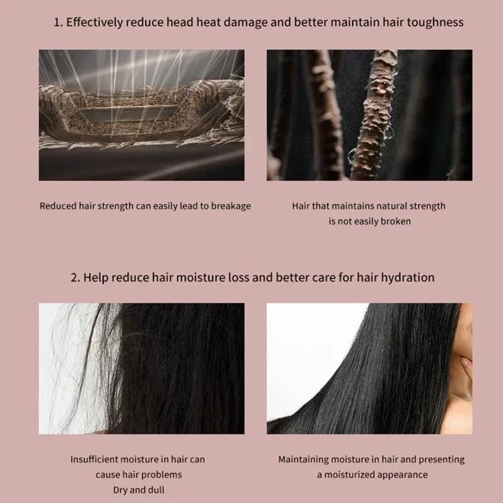 6 In 1 Multi Function Hair Dryer Styling Kit With Curling And Volumizing Attachments 10