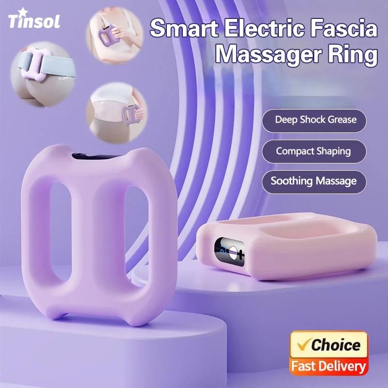 Multi Function Electric Fascia Ring Full Body Vibration Massager 9
