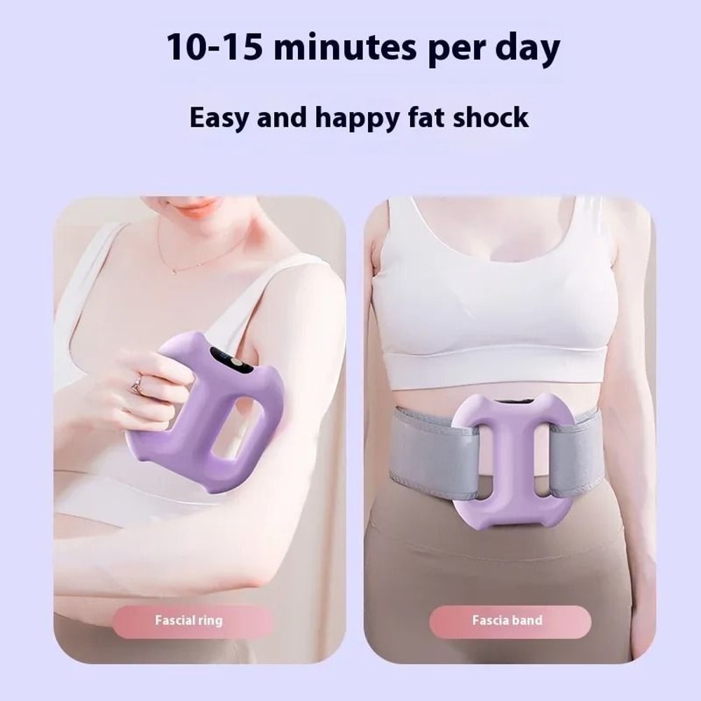 Multi Function Electric Fascia Ring Full Body Vibration Massager 5