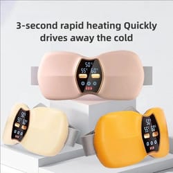 portable menstrual heating massage belt with adjustable temperature settings