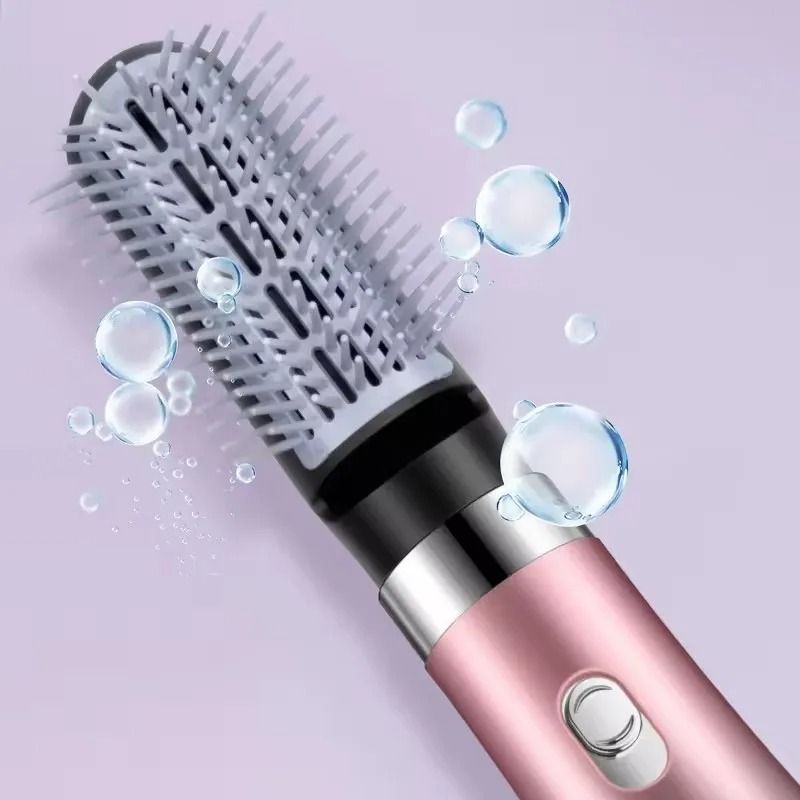 3 In 1 Hot Air Hair Dryer Brush With Curling And Straightening Comb 4