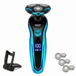 rechargeable electric shaver for men wet dry beard trimmer and hair clipper
