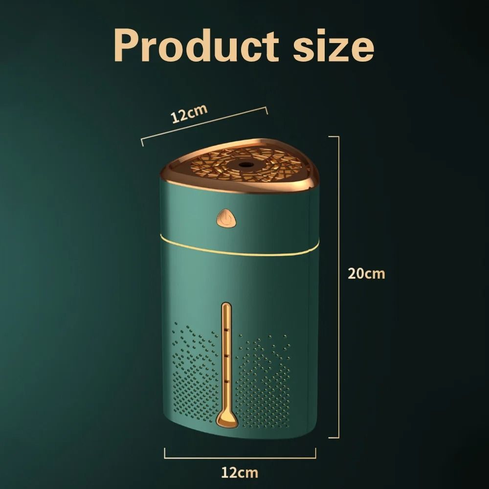 TINSOL 1000ml Portable Air Humidifier With LED Night Light And Smart Power Off 1