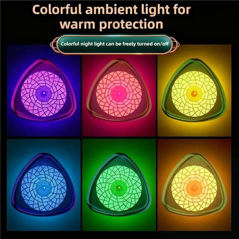 TINSOL 1000ml Portable Air Humidifier With LED Night Light And Smart Power Off 3