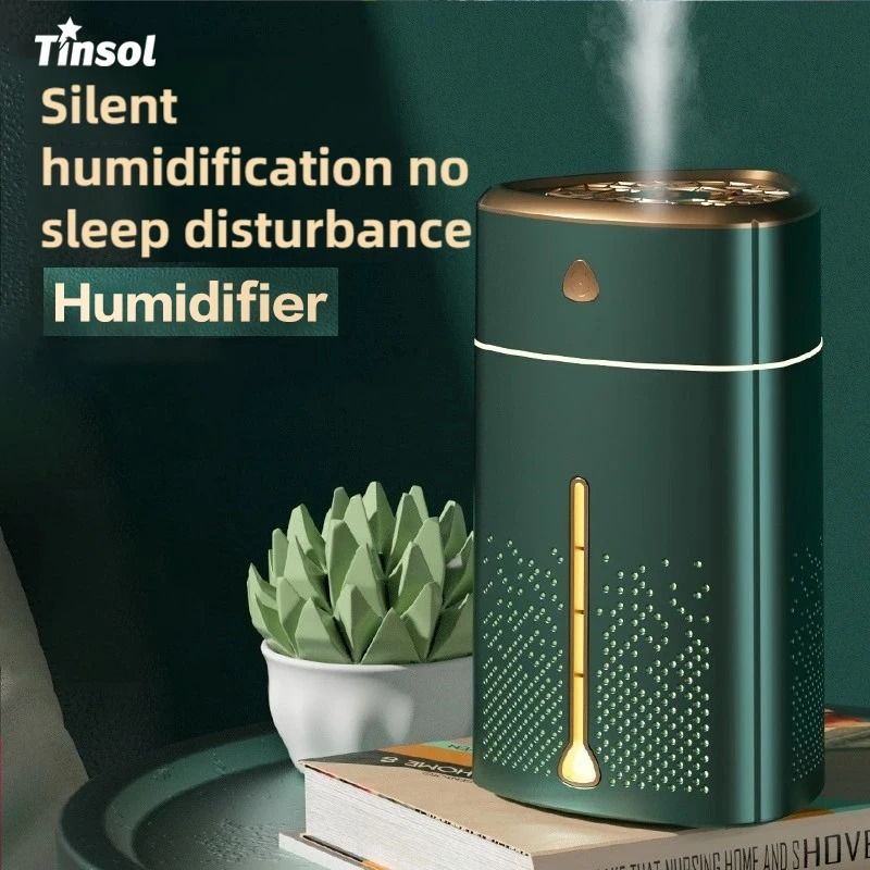 TINSOL 1000ml Portable Air Humidifier With LED Night Light And Smart Power Off 6