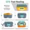TINSOL 35L Electric Lunch Box Food Heater Quick Heating Portable Meal Warmer 7