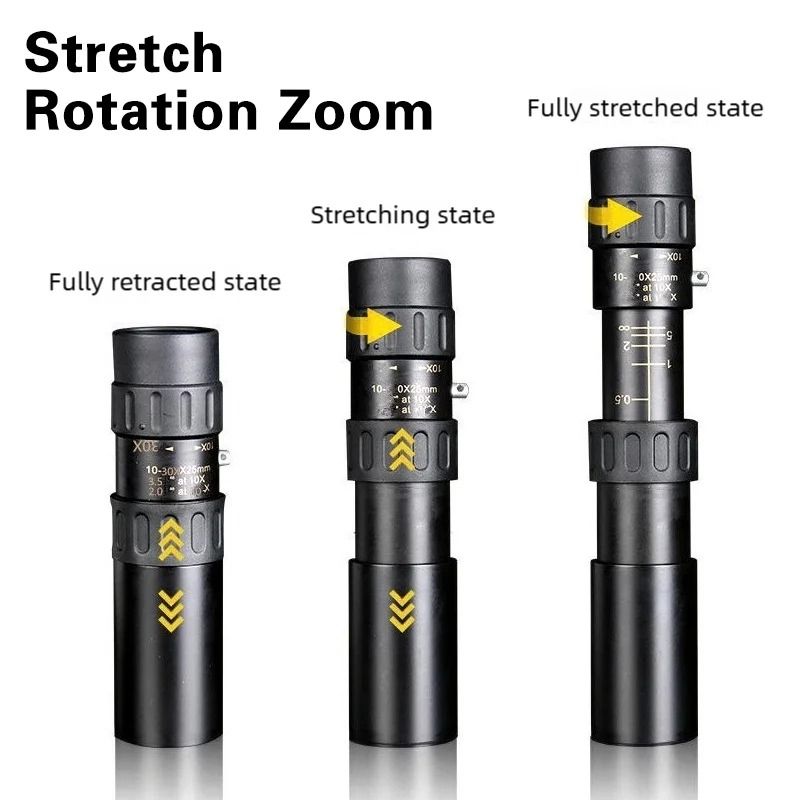 TINSOL 10300X Portable Zoom Monocular Telescope For Photography And Night Viewing 4