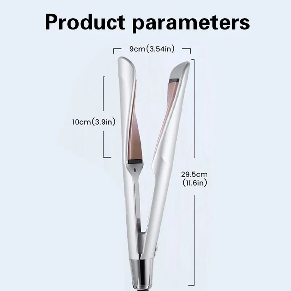 TINSOL 2 In 1 Curling Iron And Hair Straightener Dual Purpose Styling Tool 3
