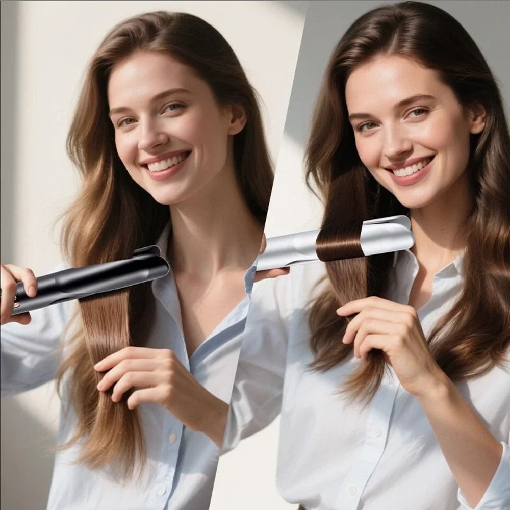 TINSOL 2 In 1 Curling Iron And Hair Straightener Dual Purpose Styling Tool 4